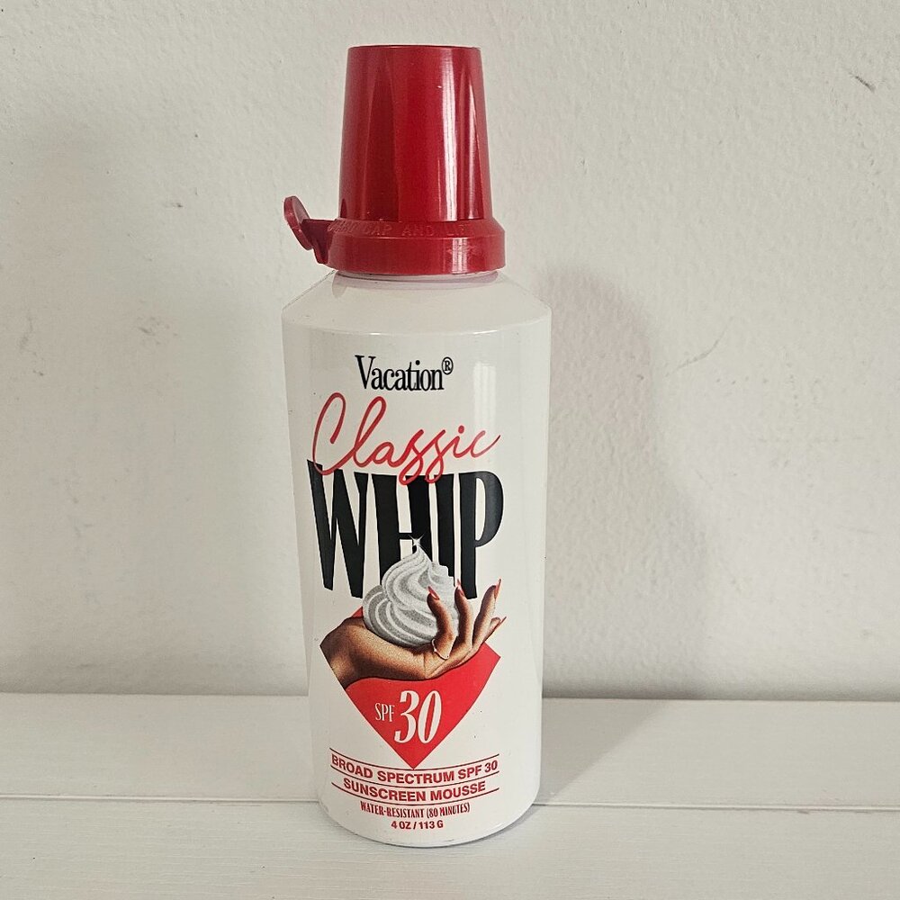 Vacation Classic Whip SPF 30 Sunscreen Mousse - Water Resistant